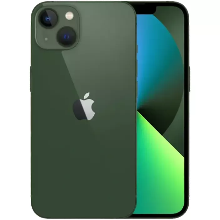 Смартфон iPhone 13, 256 Гб, зеленый, Dual SIM (nano SIM+eSIM)